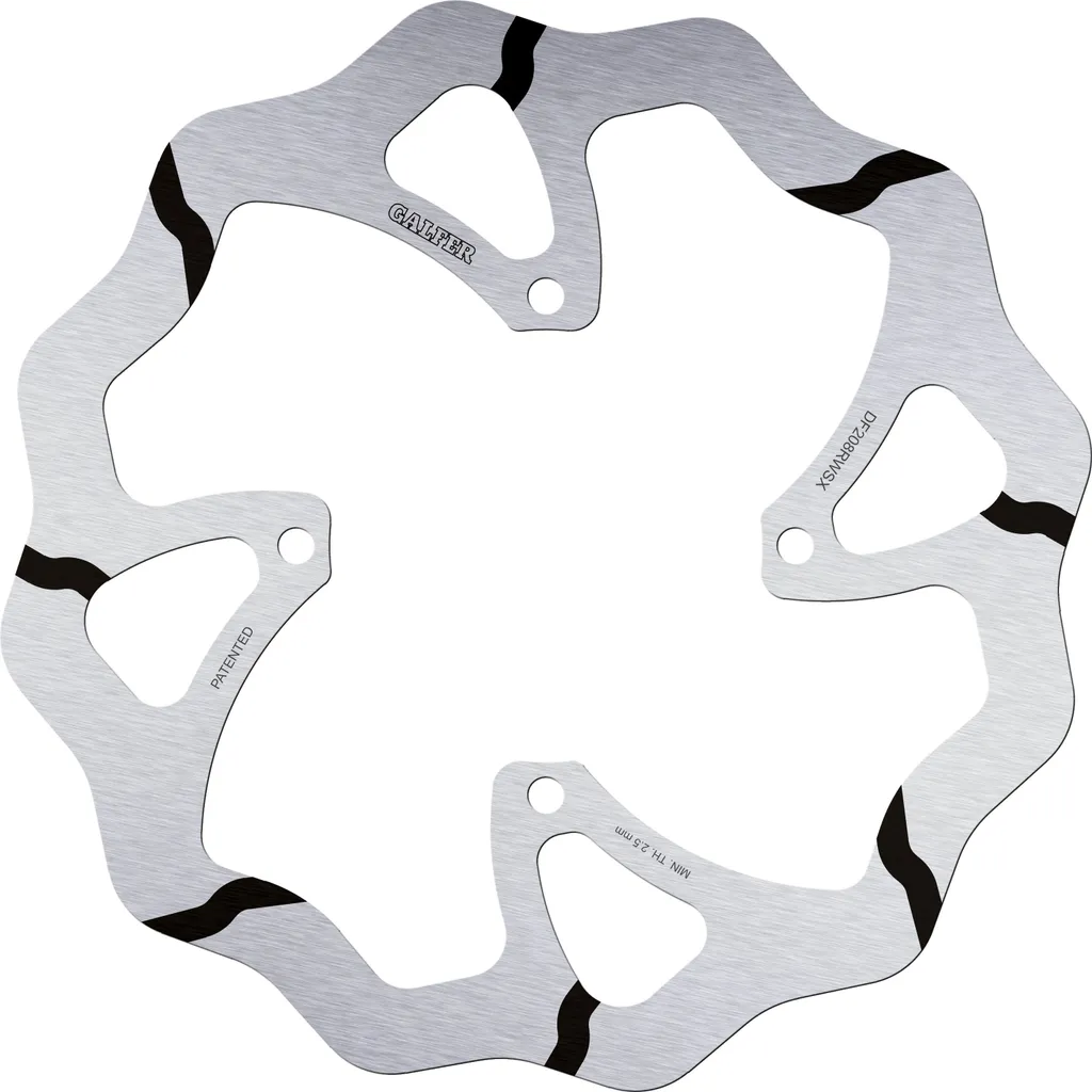 Disque de frein 280mm Galfer pour corriger le freinage mou de Kawasaki KX F