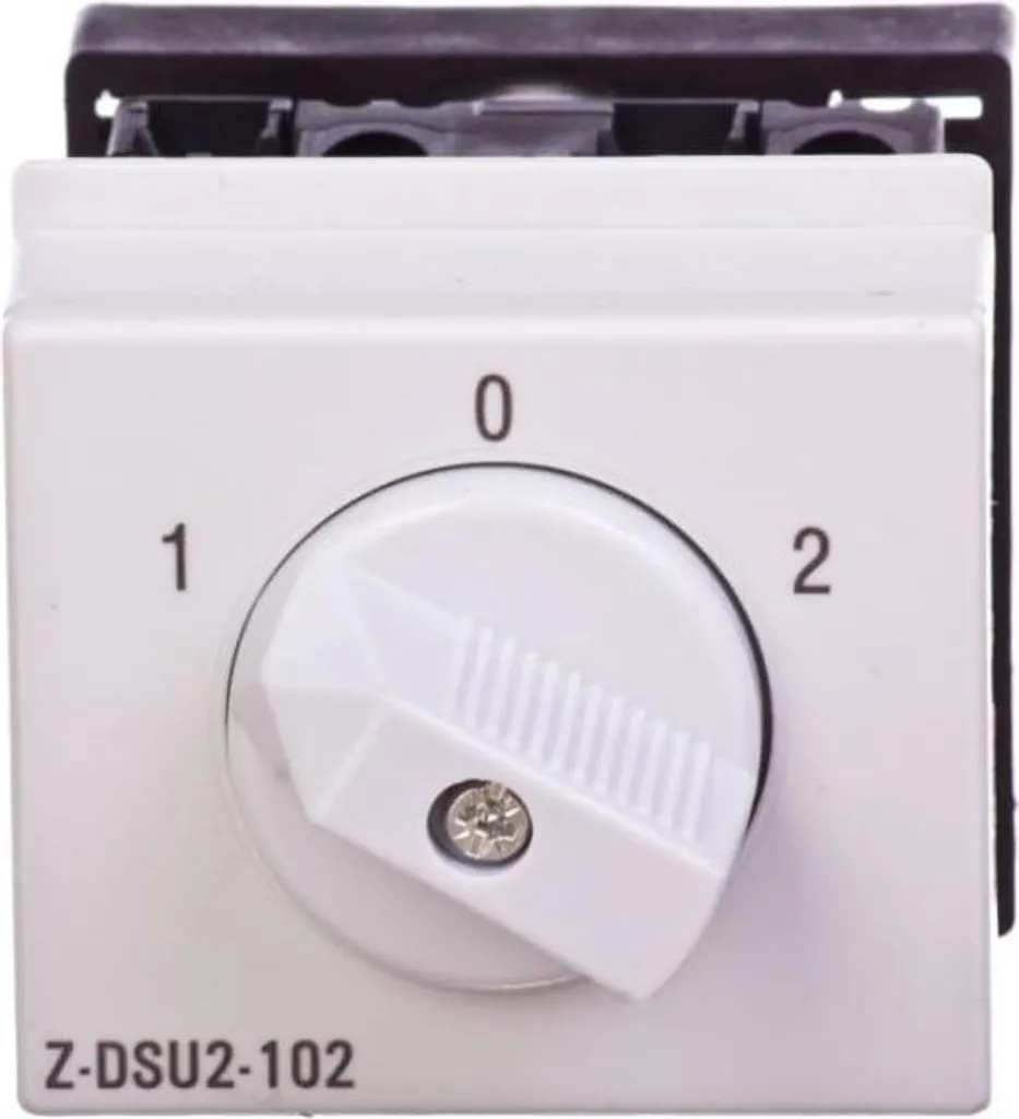 Interrupteur rotatif de commande Eaton 20A pour tableau électrique blanc