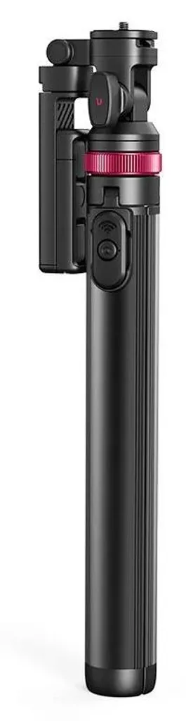 Trépied pour vlog et photo, fixation rapide et rotule flexible noir