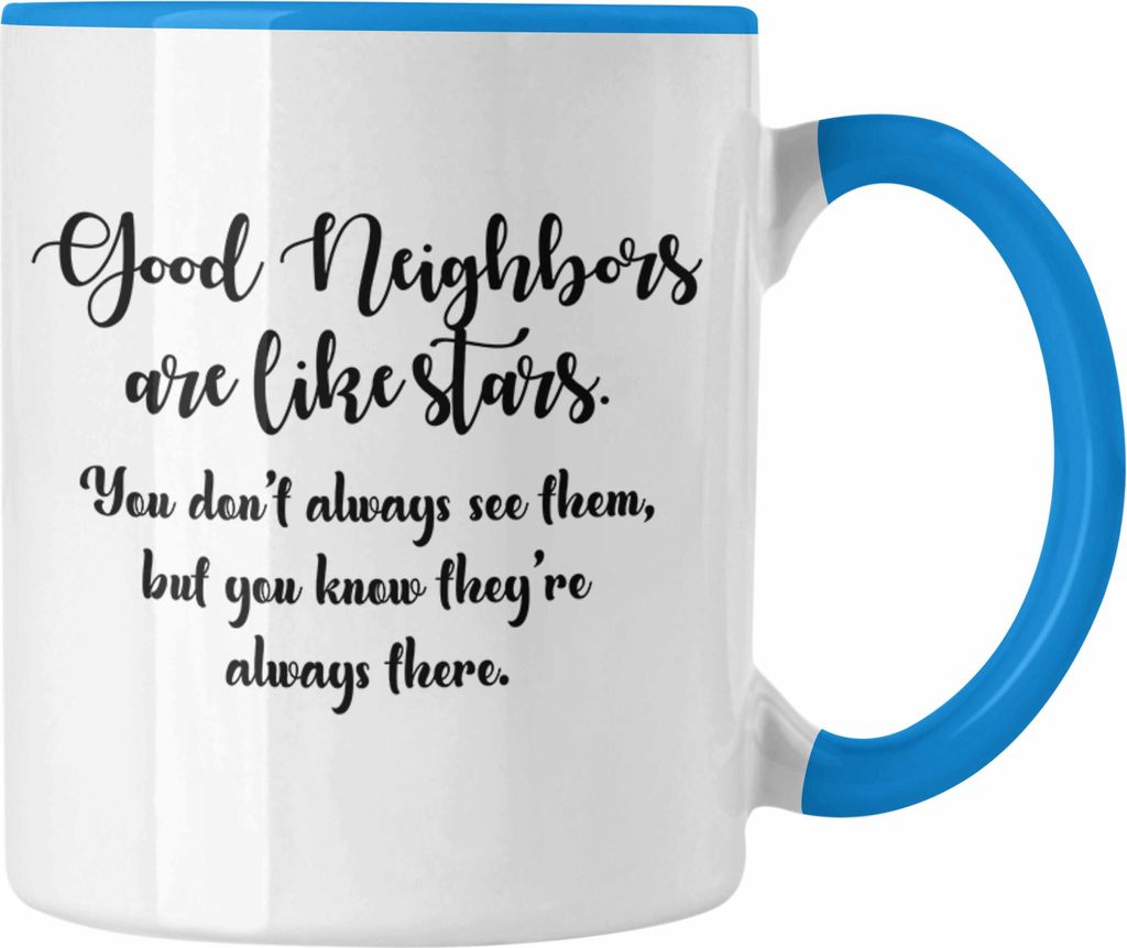 Trendation - Bester Nachbar Geschenk für Nachbarn Tasse Produktbild 