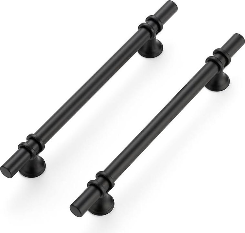 Schwarz Lackierstifte - Griffstifte für Möbel - 160 mm