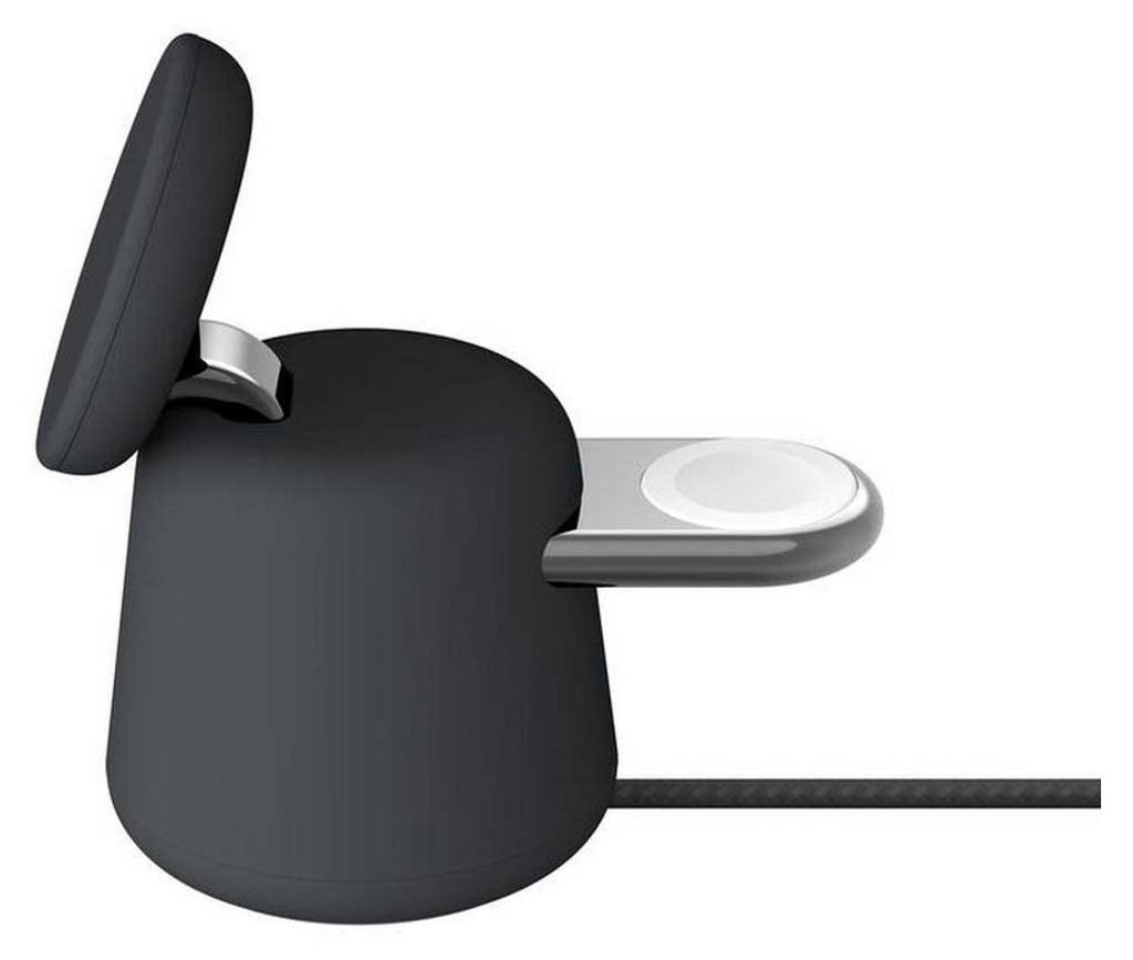 Belkin BOOST Charge PRO 15W mag. Lad.Qi2 2in1 dklgrau Obrázok produktu 