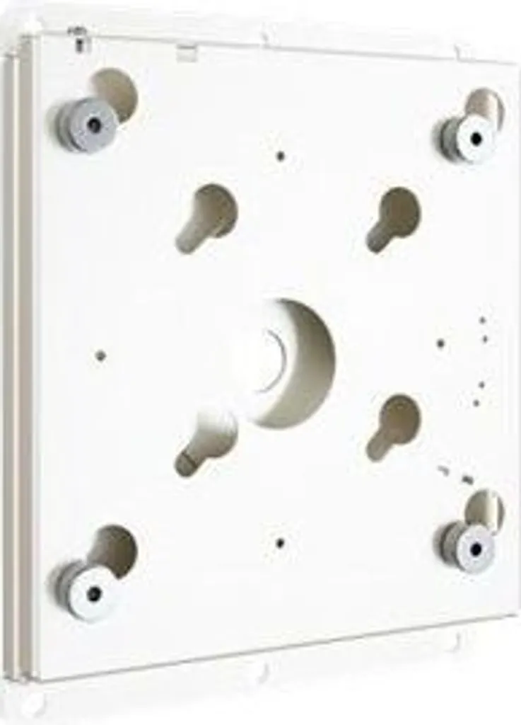 Support mural fixe Hagor HA WH One:Quick blanc pour moniteur tactile 55"