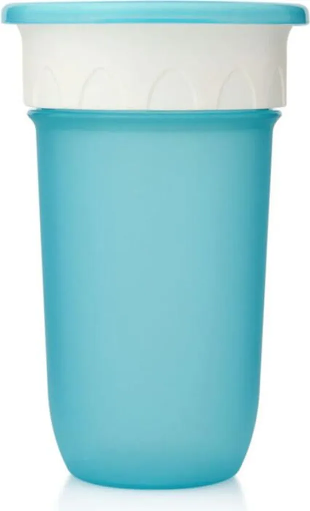 Bicchiere Acqua Blu 300ml Vetro Soffiato a Mano | Stile Vintage