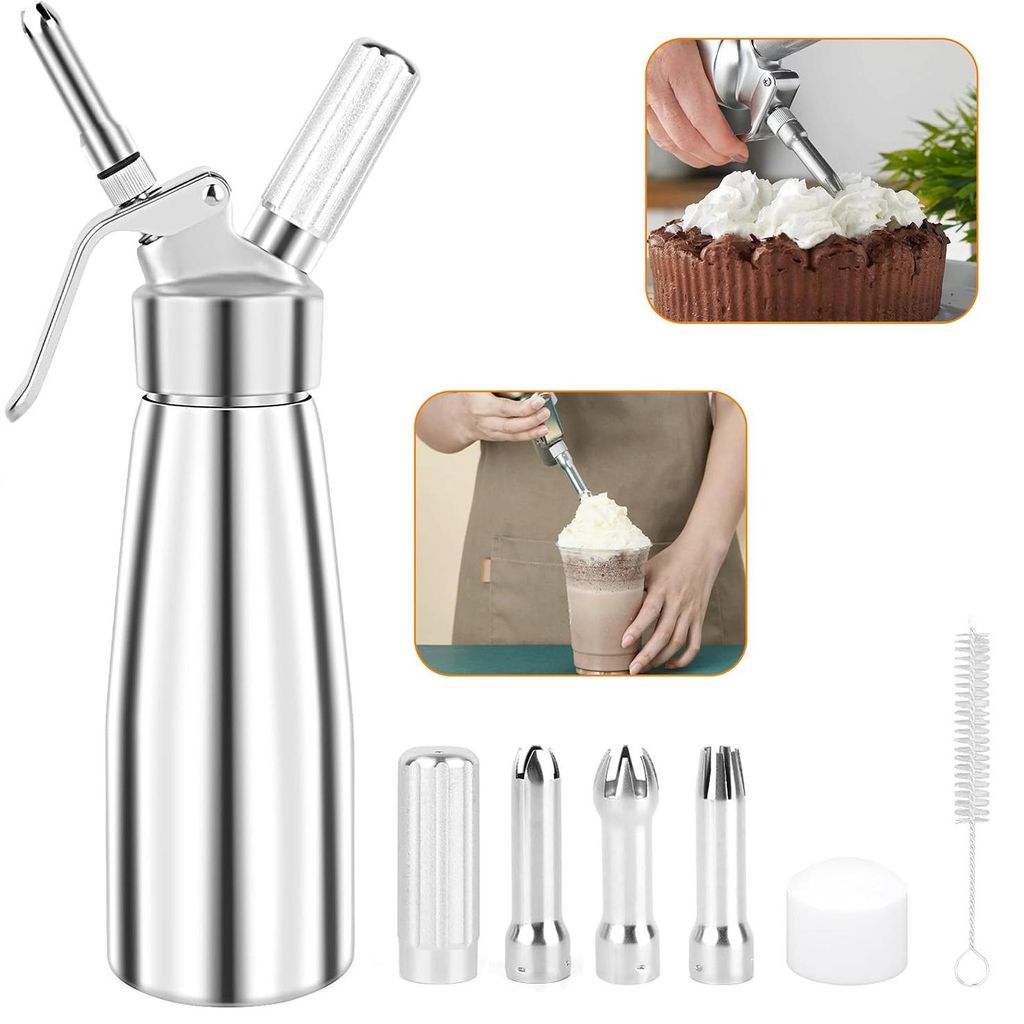 Sahnespender 500ml, Professionelle Sahnesyphon für Produktbild 