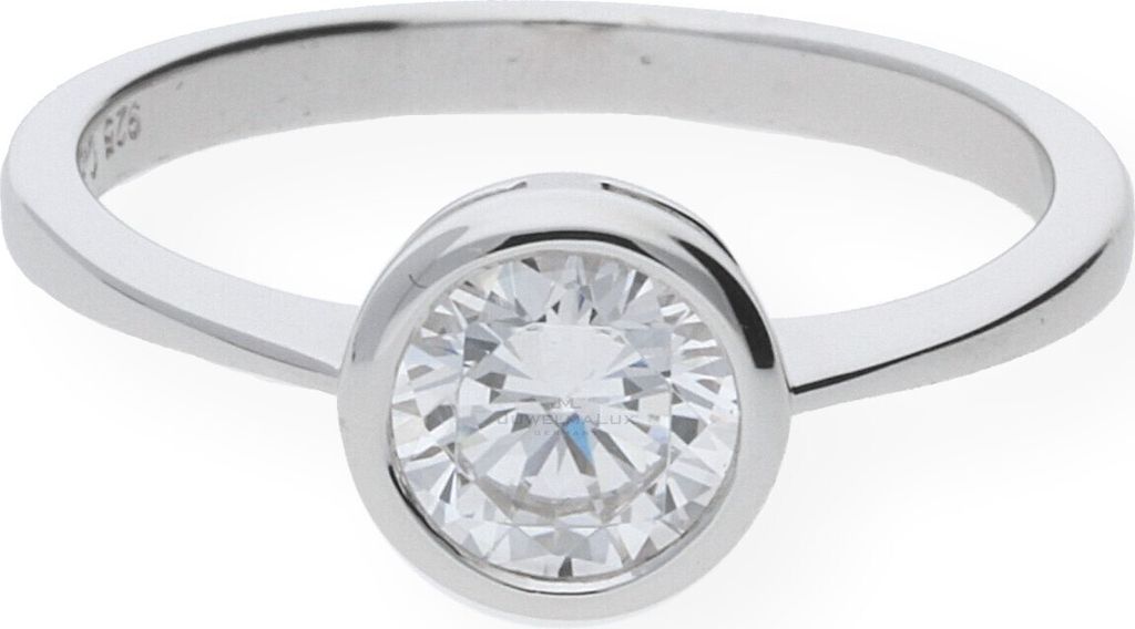 JuwelmaLux Ring 925 Silber mit Zirkonia JL10-07-0353 54