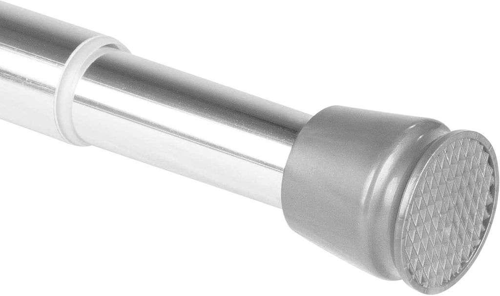 Bomoe Gardinenstange Ohne Bohren zum Klemmen 140-260 cm Neptun, Chrom