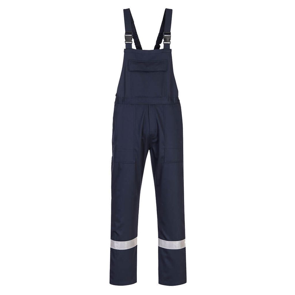 Portwest BZ17 Bizweld Iona Latzhose Navy Gr. L Produktbild 