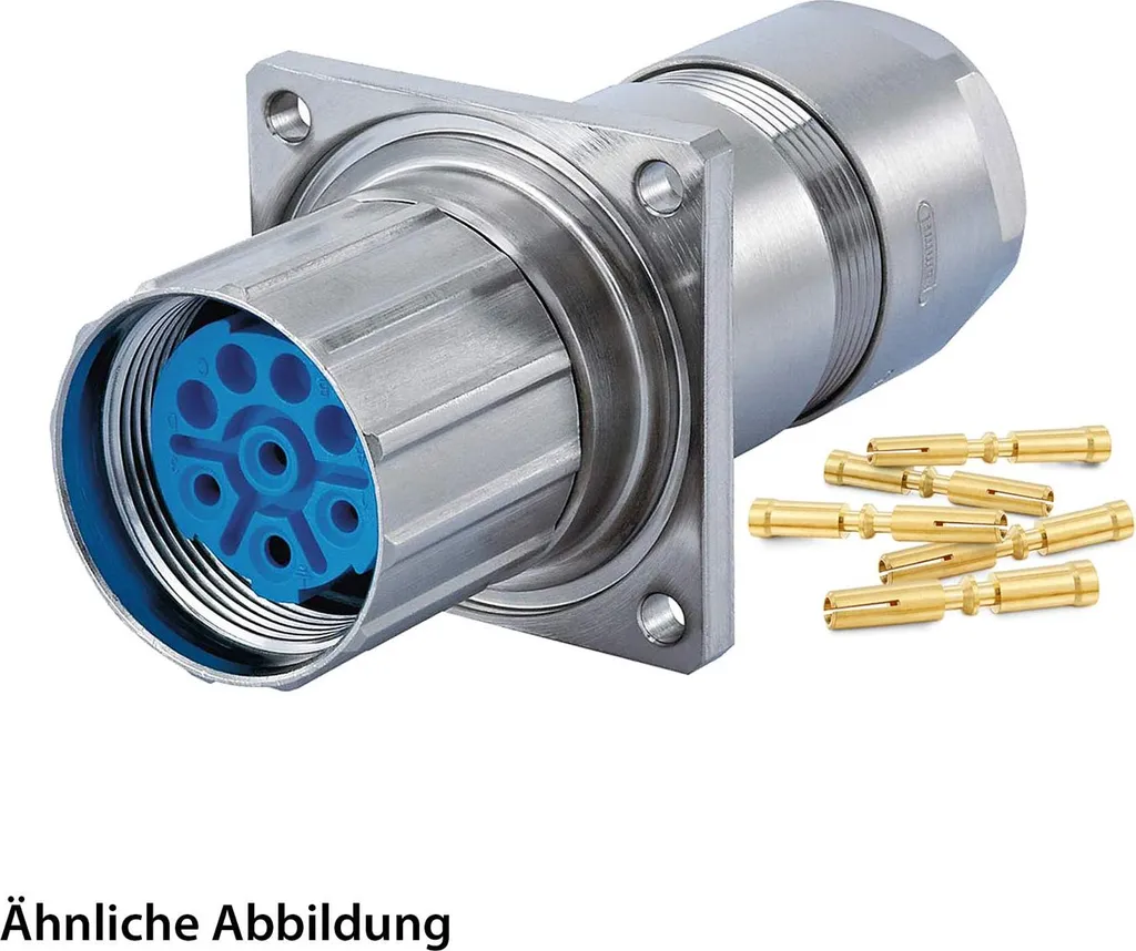 SET HUMMEL M23 Potenza: Passaggio Parete 3+5+PE per Automazione Industriale