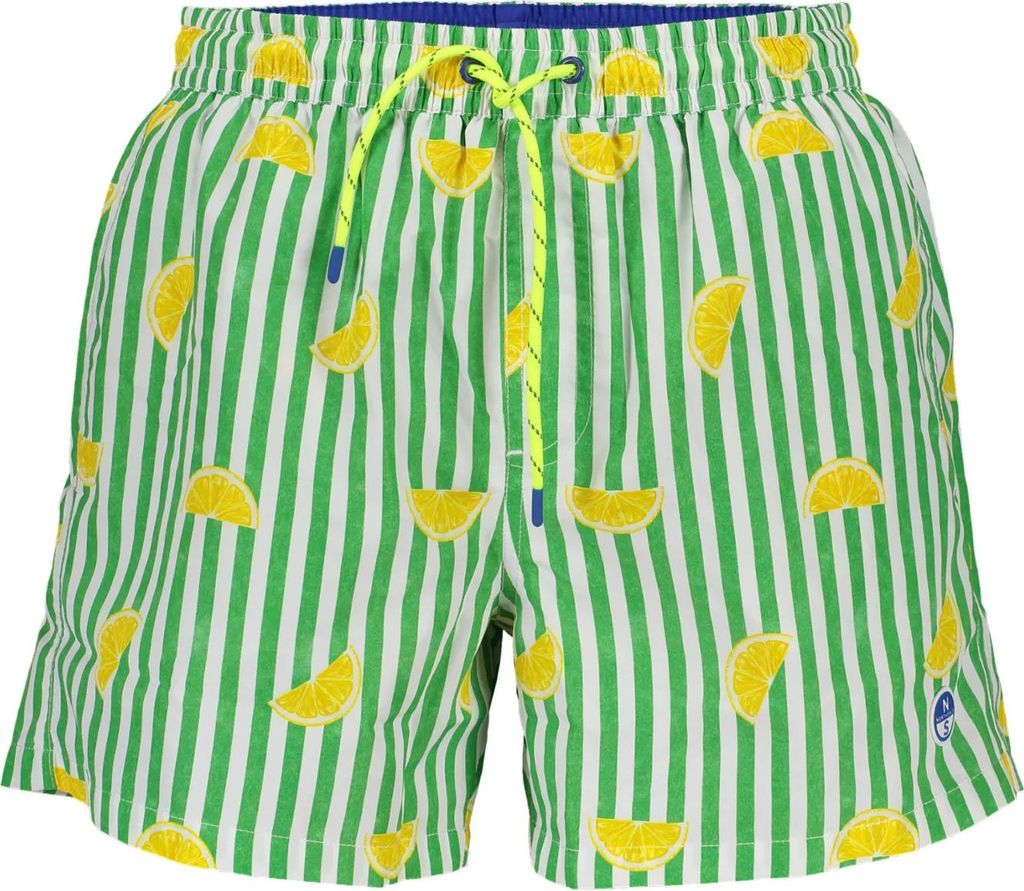 North Sails Badehose Bio Baumwolle mit Taschen 36 cm : Größe - 2XL Größe: 2XL