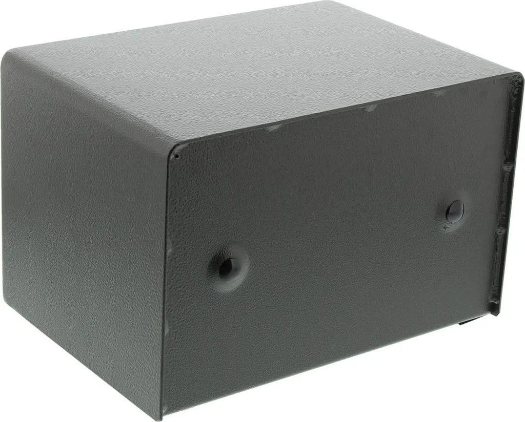 Coffre de sécurité PointSafe P 1 S noir serrure à clé, ancrage facile