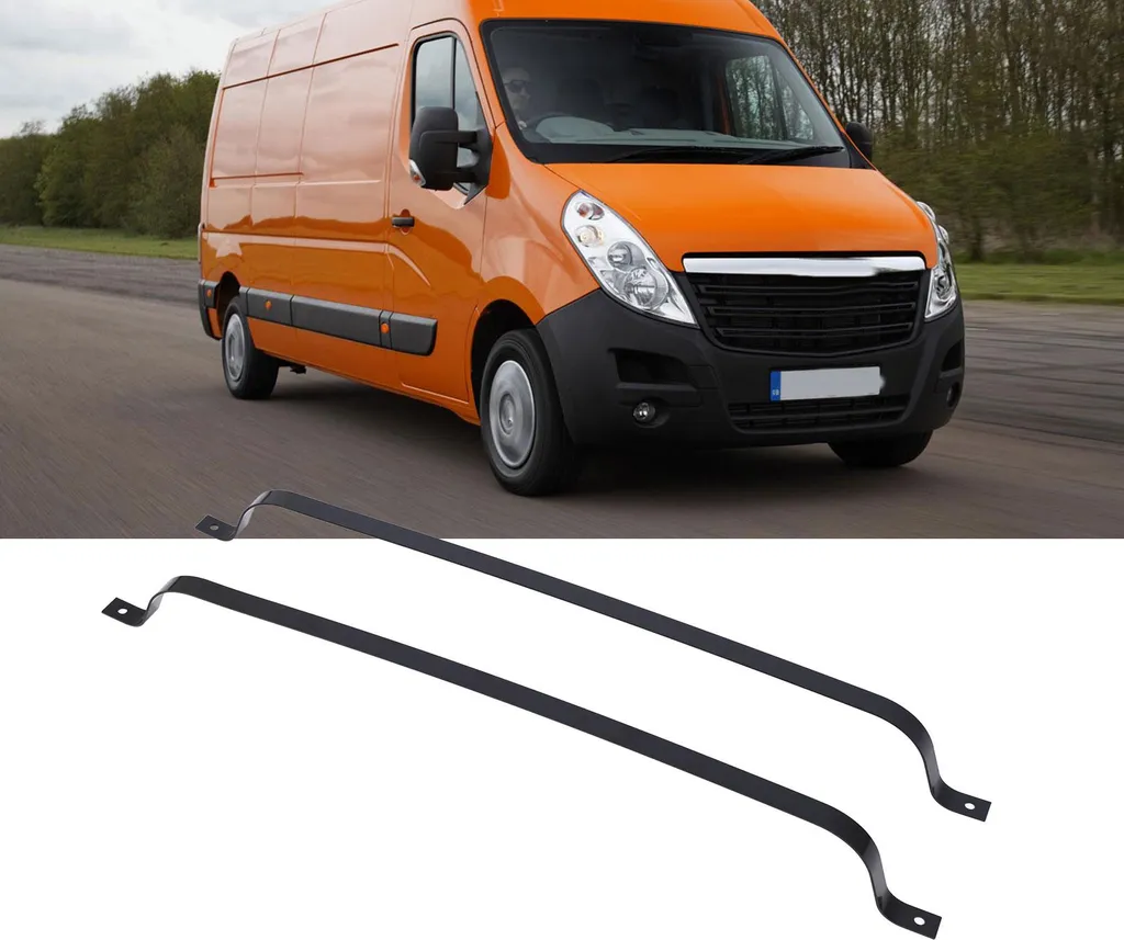Sangles de réservoir carburant pour Vauxhall Vivaro 1.9 2.0 2.5 - 2 pièces