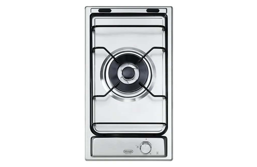De Longhi I 13D Domino Plaque de cuisson à gaz 30 cm en inox brossé