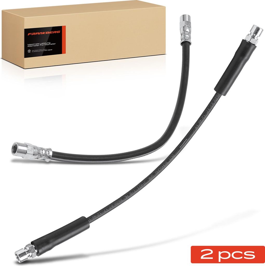 Frankberg 2x Bremsschlauch Bremsschläuche Hinten Links Rechts für Mercedes-Benz G-Klasse W463