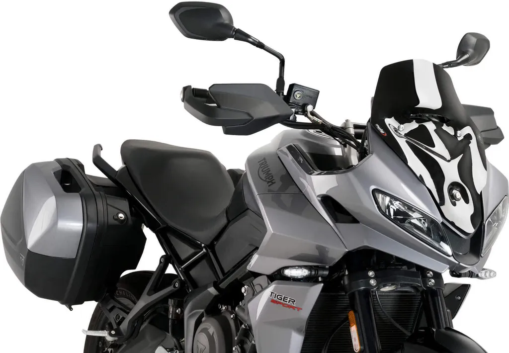 Saute-vent Sport Noir pour Moto Triumph Tiger Sport 660 Modèle Puig 21318N