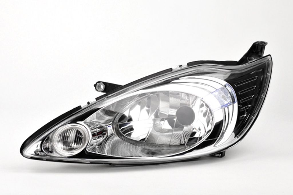 Johns Set Di Fari Alogeni H7/H7 Per Renault Koleos I (2008-2011) - Coppia Sinistra E Destra Con Livellamento E Indicatore Integrato