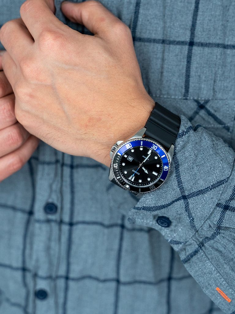 Herrenuhr Casio MDV-107-1A2VEF Schwarz Produktbild 11
