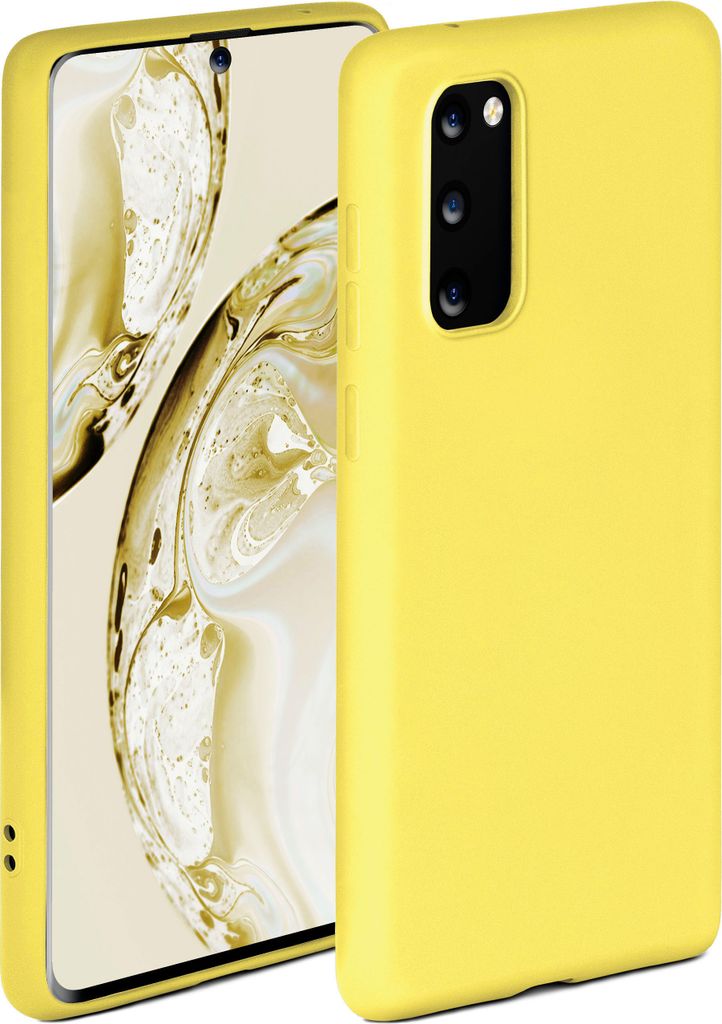 Soft-Case für Samsung Galaxy S20 / S20 5G, Farbe:Narzissengelb