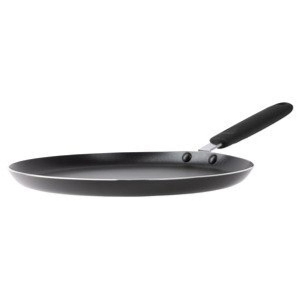 Bergner Alu Pfannkuchenpfanne, Ø 26 cm (schwarz)