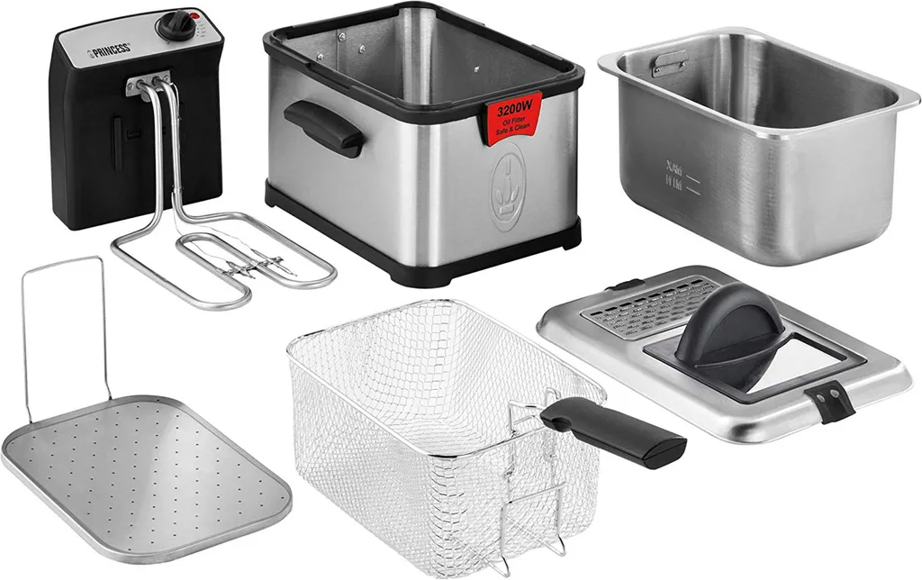 Princess 183001 Friggitrice Superior 3L 3200W - Potenza Professionale - 10