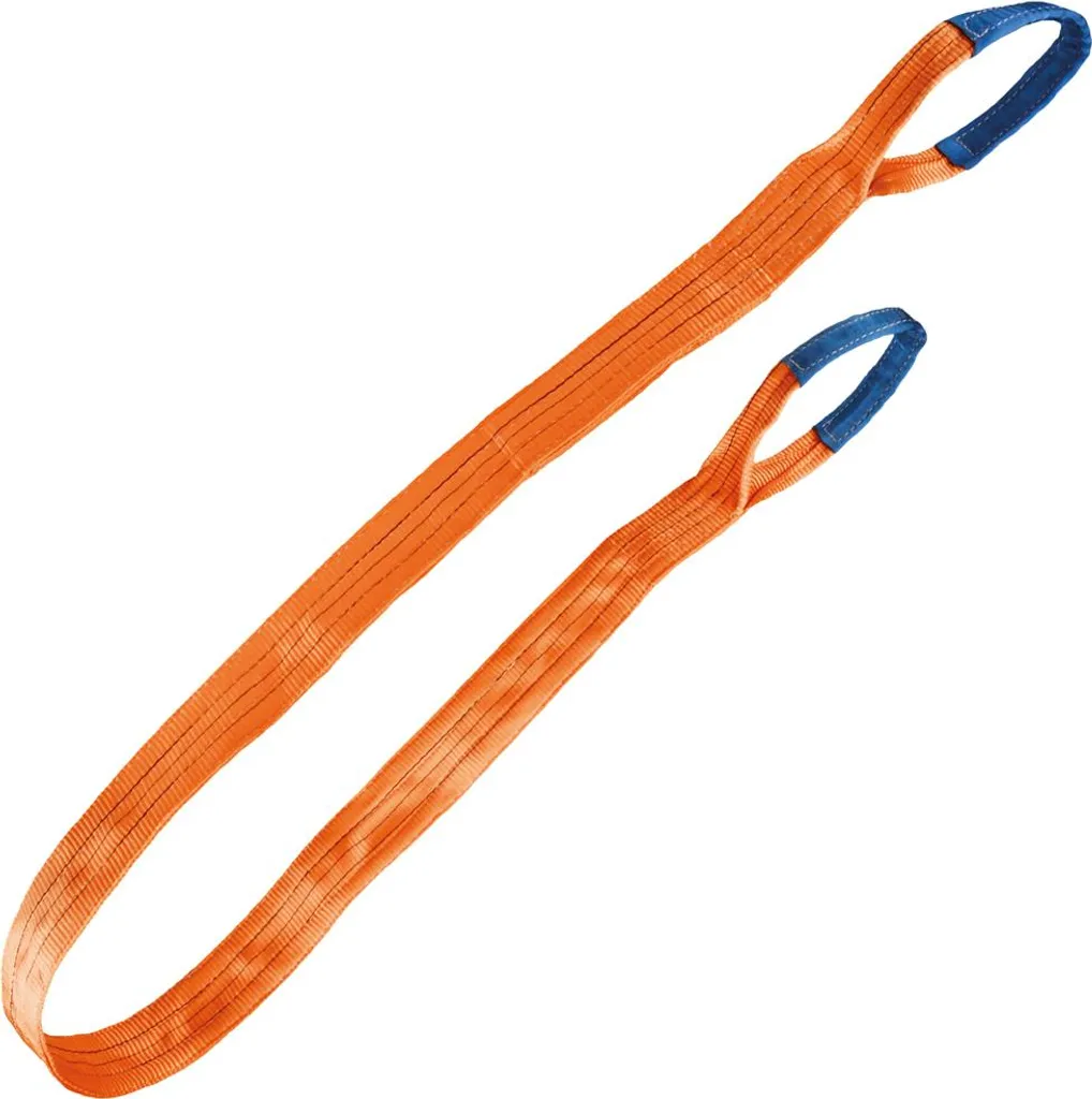 Sangle de levage orange 10 tonnes 6m - CMU 10000kg haute résistance