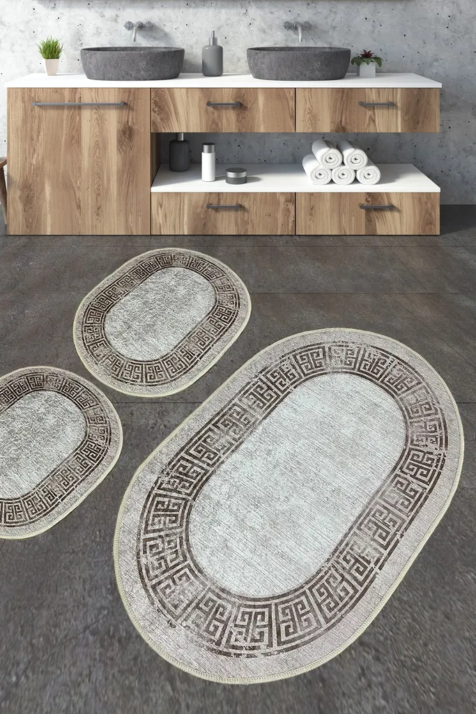 Tapis de bain Arturo multicolore idéal pour sortie de douche et confort