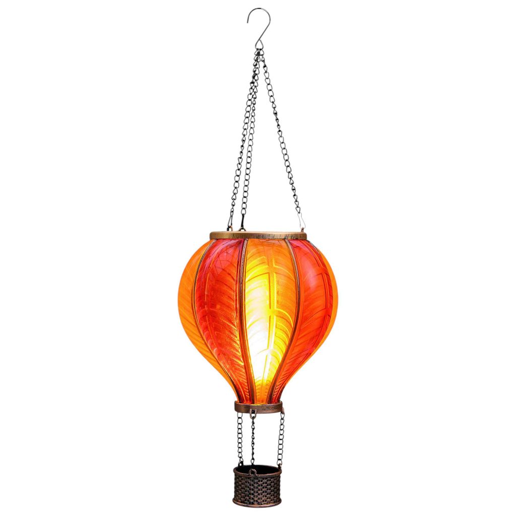 Coen Bakker Solar Heißluftballon gelb orange 19x35cm Produktbild 