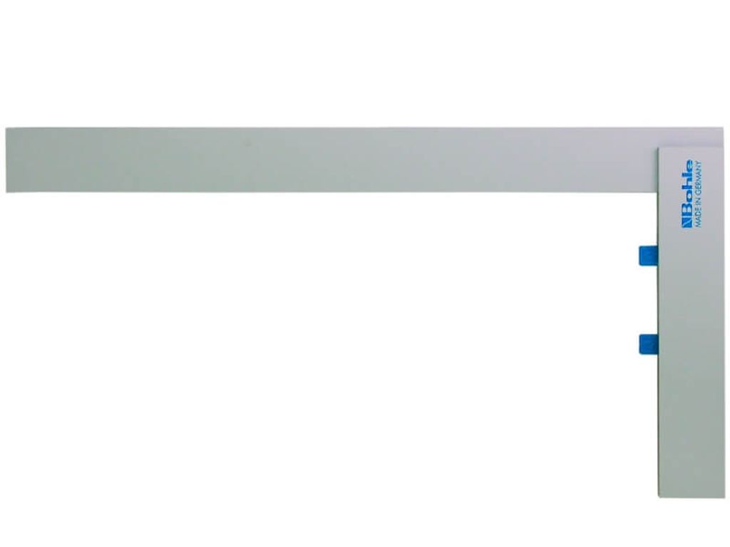 Hawe Glaserwinkel aus stabilem Kunststoff, Schneidewinkel mit 2 blauen Nasen - 600 / 800 / 1050 mm Größe:1050 x 350 mm