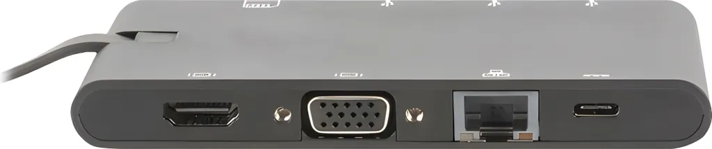 Mini Docking Station Digitus USB-C 9 Porte: Lavora Ovunque con 4K
