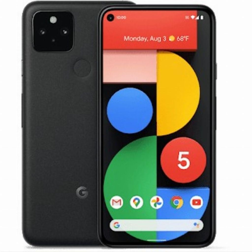Google Pixel 5 - 8 GB - 128 GB Black Produktbild 