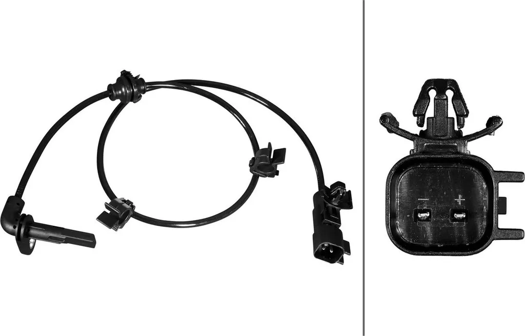 Sensore Velocità Ruota HELLA 2 Poli 575mm per Opel Astra | Sensore Hall - 4