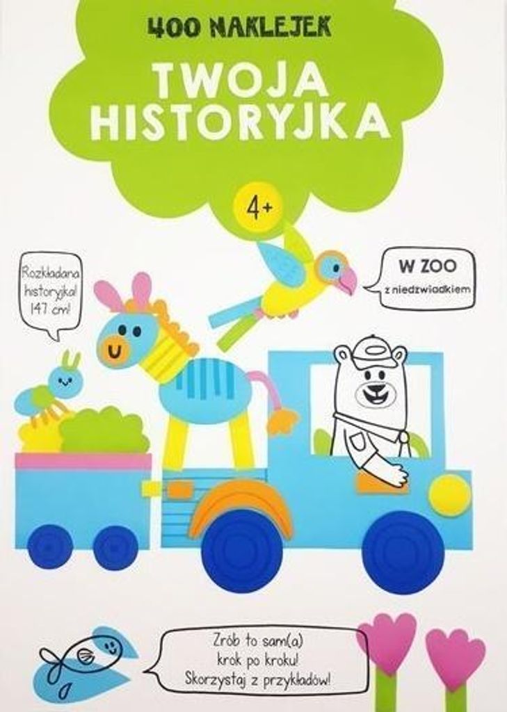 Yoyo Books Naklejki 400+ Naklejek: Twórz Własne Historie!