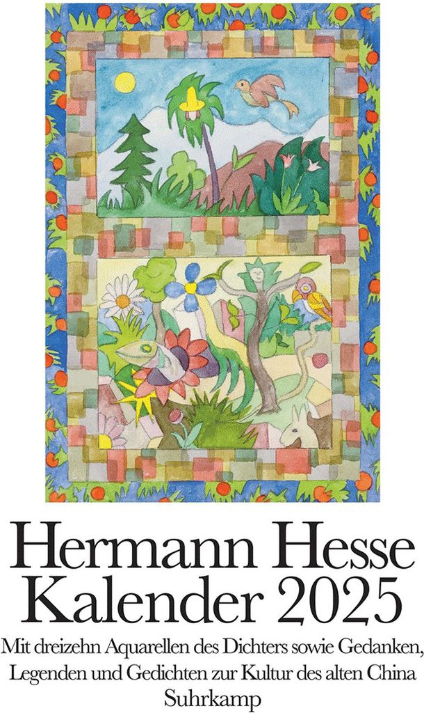 Wandkalender 2025 »Hermann Hesse«.