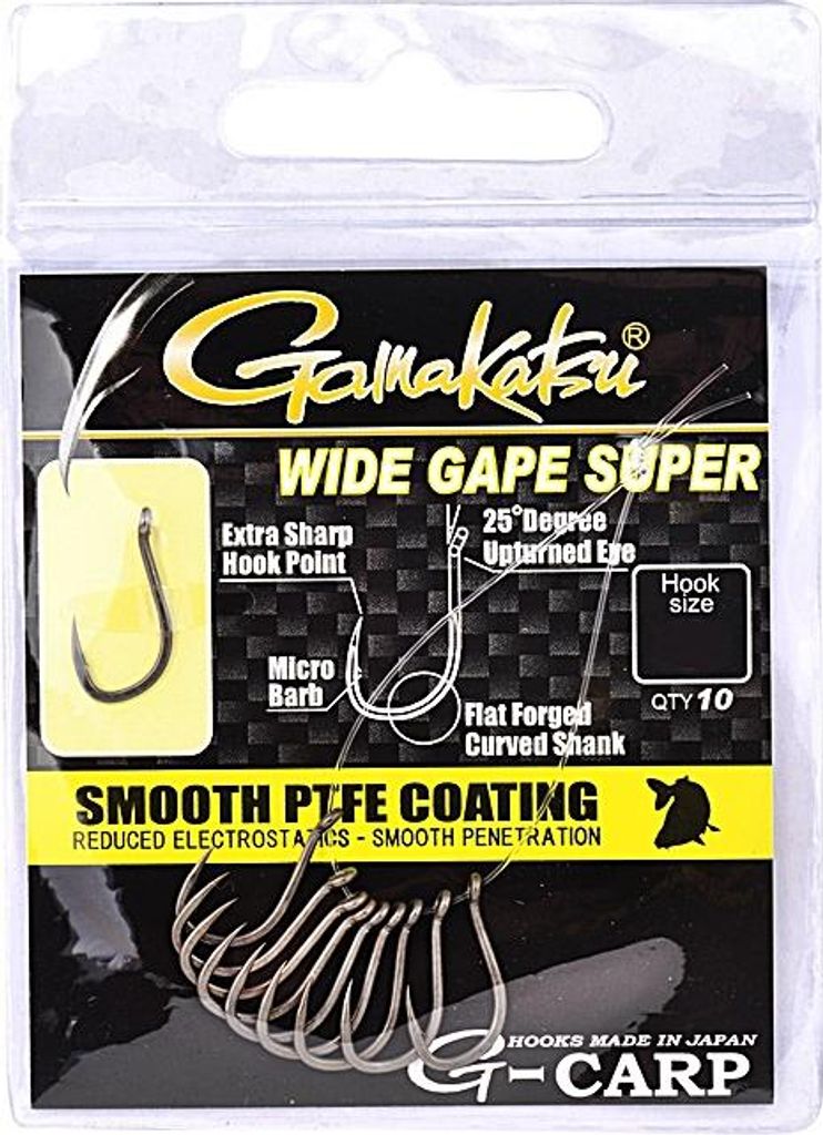 Gamakatsu G-Carp Wide Gape Super Hook misura 4 Immagine del prodotto 