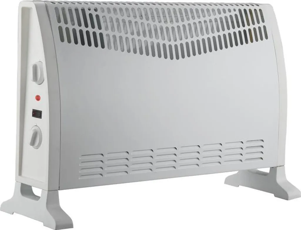Chauffage par convecteur 2000W TURBO blanc 328960 avec thermostat réglable