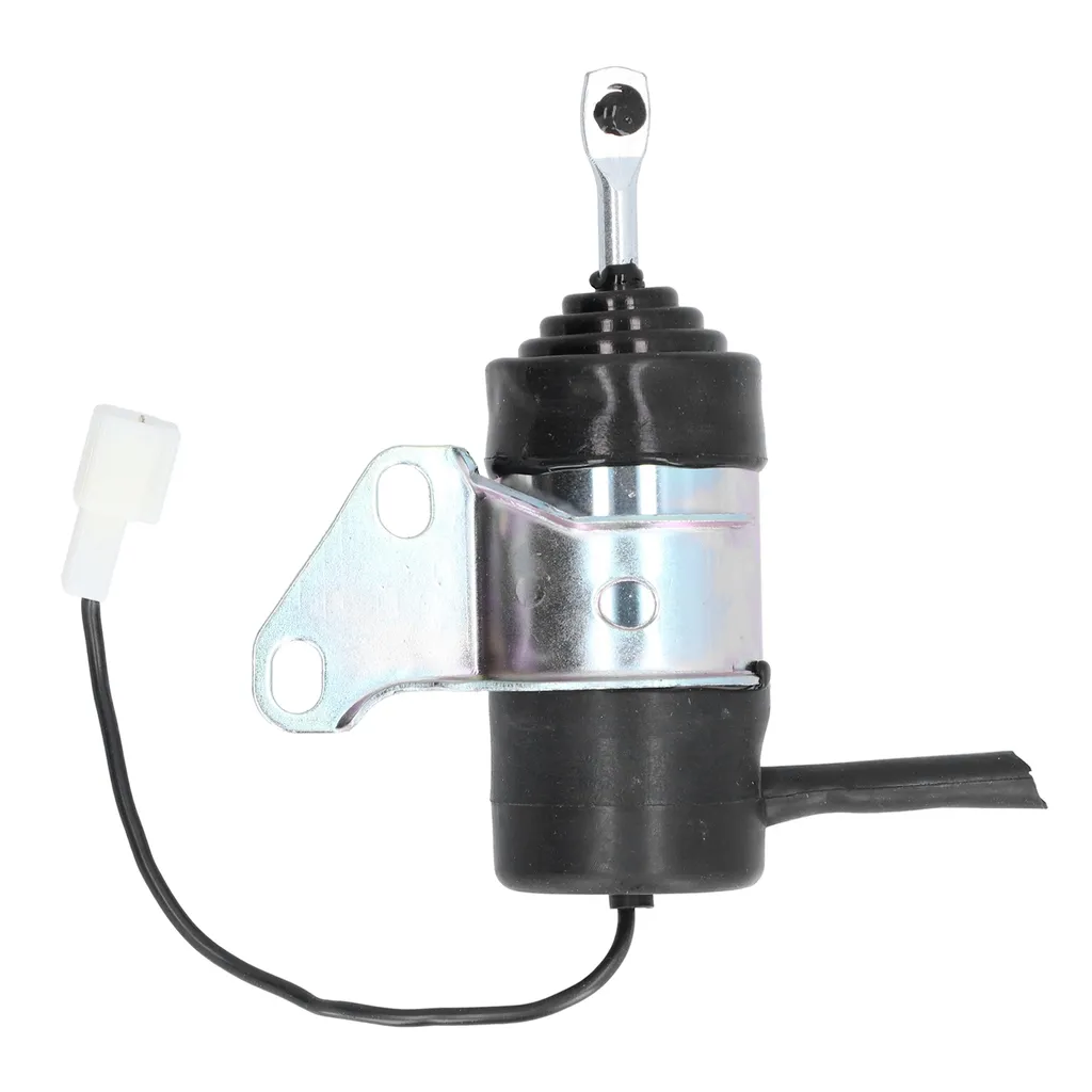 Arrêt moteur 12V pour engin agricole - Électrovanne de carburant - 2