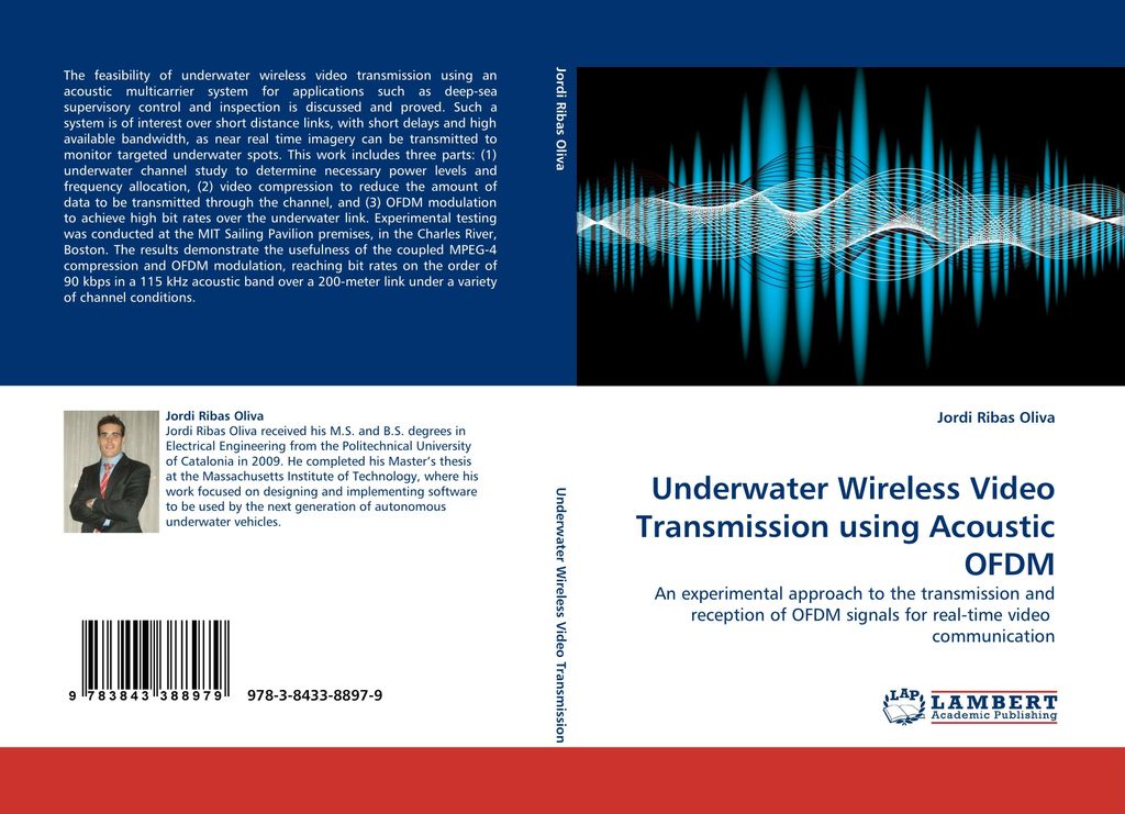Underwater Wireless Video Transmission using Acoustic OFDM