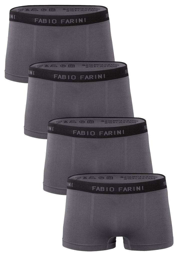Fabio Farini - 4 Stück Herren Unterhosen - Männer Produktbild 