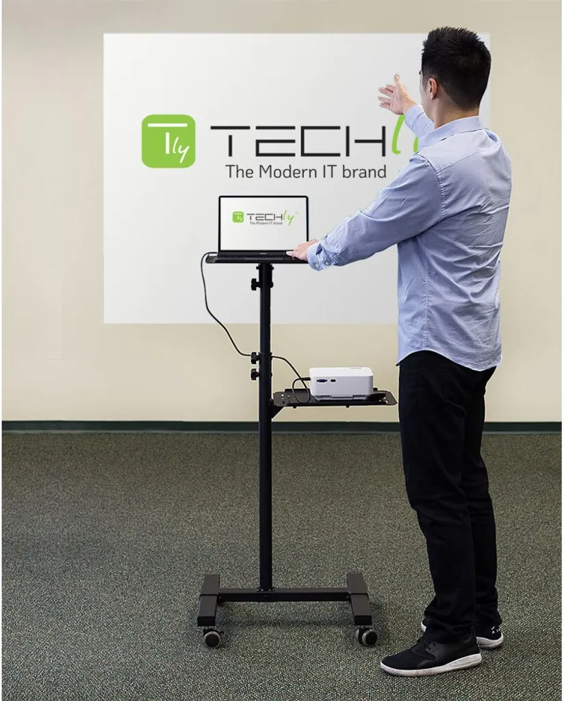 Solution Mal de Dos : Support Ordinateur Portable Noir Techly - 2