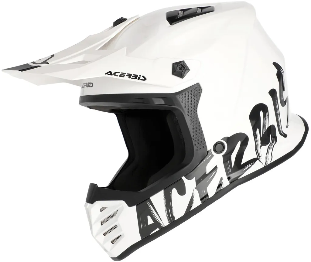 Casque Acerbis Profile White junior avec ventilation optimisée Y/S