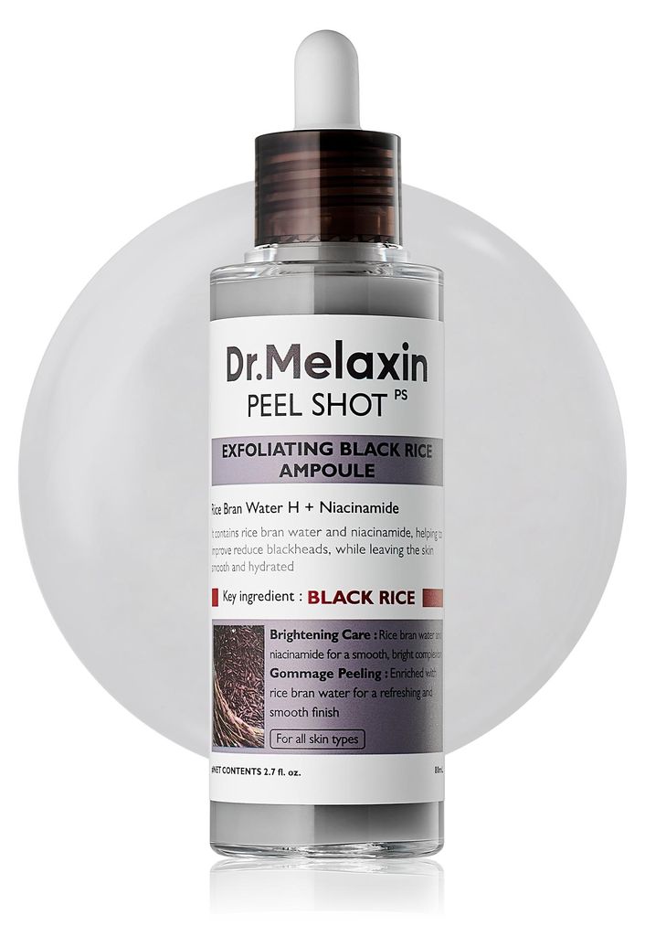 Dr. Melaxin Peel Shot Exfoliant Black Rice Ampoule 80ml Obrázok produktu 