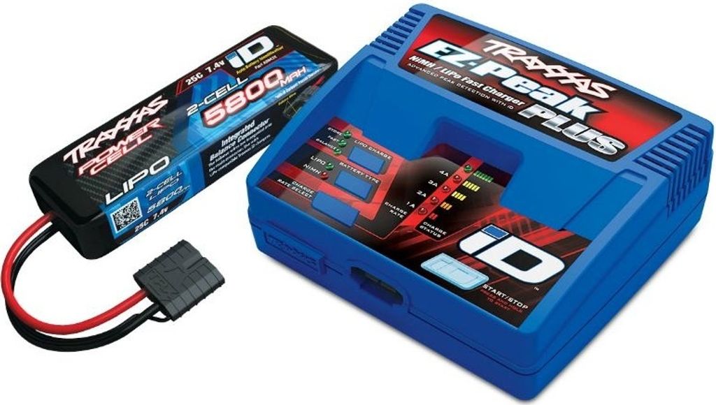 Traxxas EZ-Peak Plus-Lader 2970G +1x 2S Lipo mAh 2843X Produktbild 