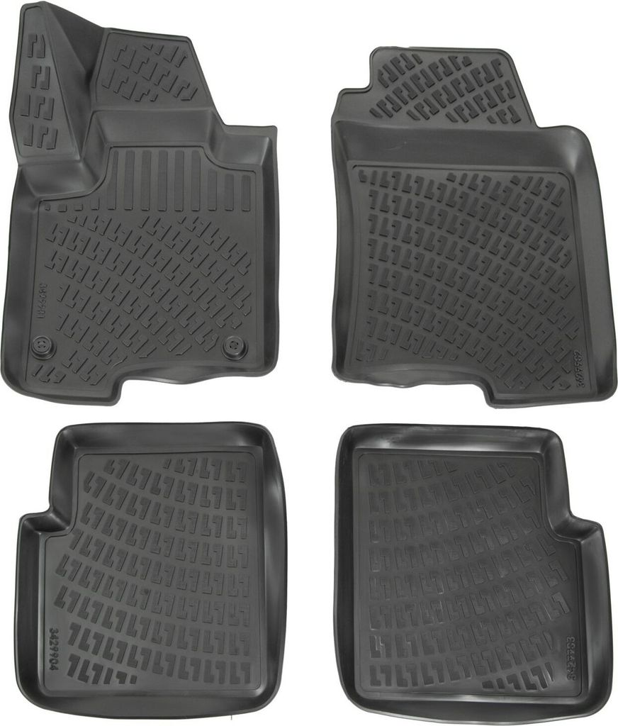 Tapis De Sol en Caoutchouc 3D Compatible avec Fiat Panda 3 Image du produit 