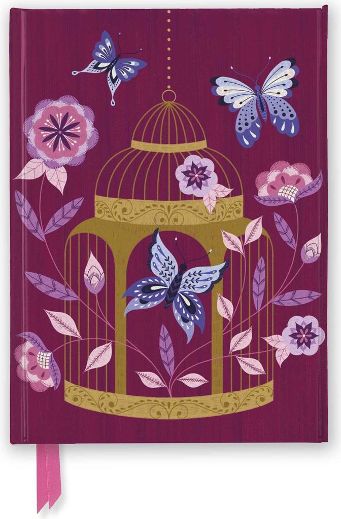 Jenny Zemanek: Freedom Flight Butterflies (Foiled Journal)