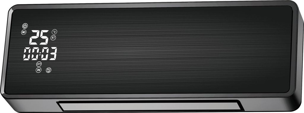 Purline Hoti M100 Gespaltener Keramikheizer 2000w Silber Produktbild 