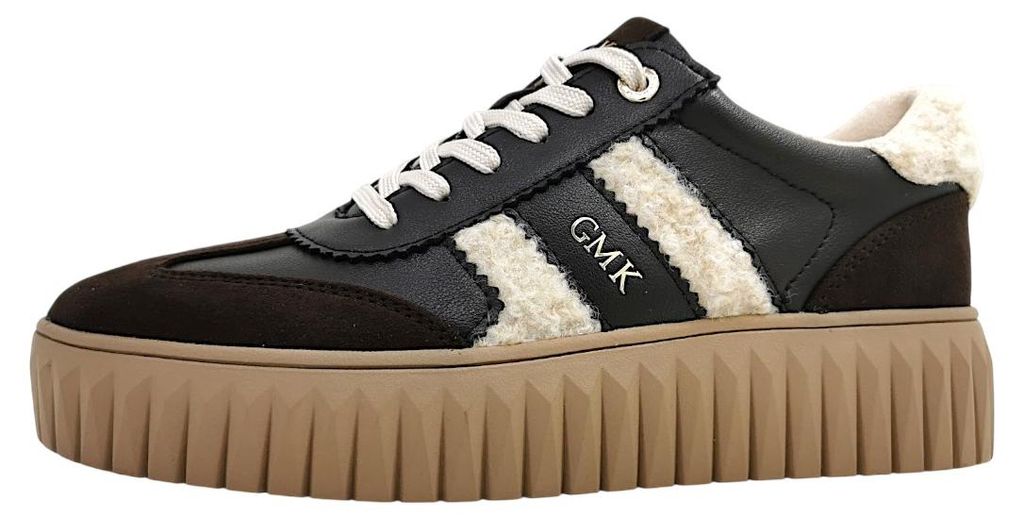 Marco Tozzi  Damenschuhe Schnürschuhe Sportive Braun Productafbeelding 