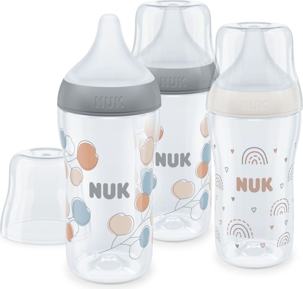 NUK 10225312 Perfect Match Babyflaschenset 260 ml Produktbild 
