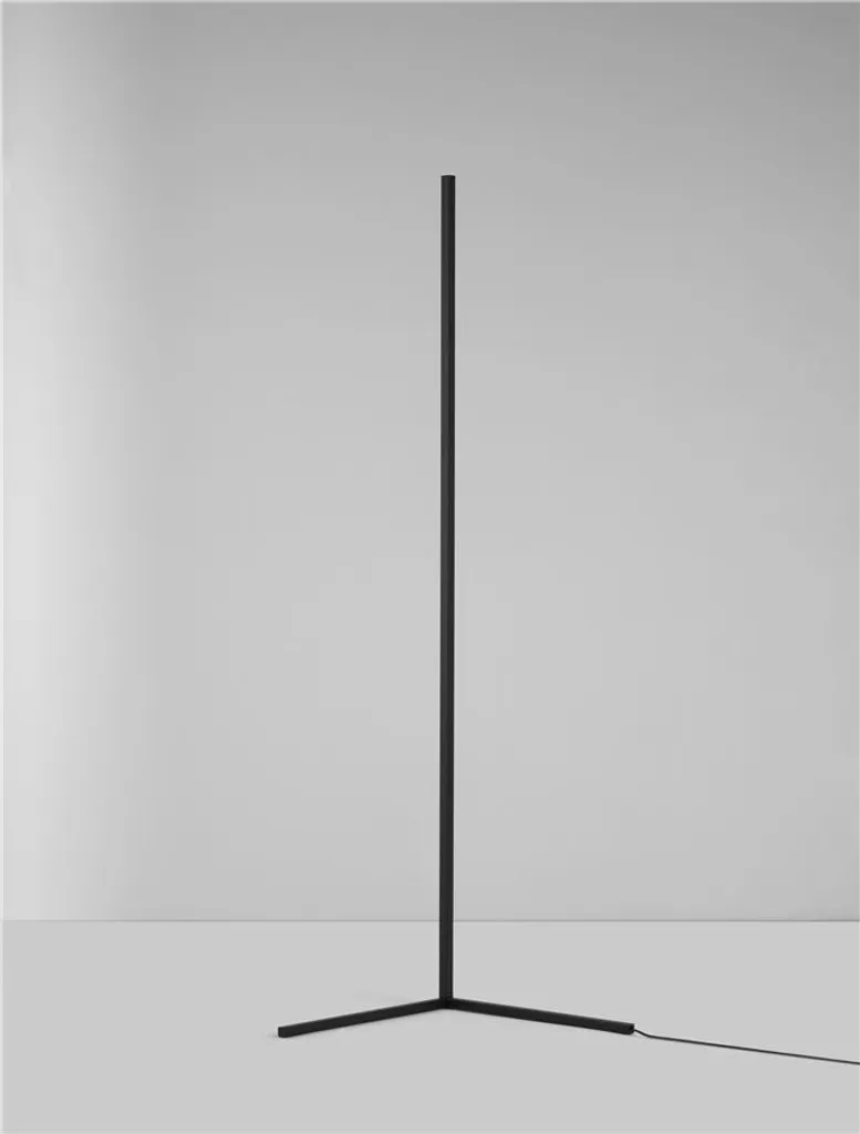 Lampadaire V-LINE Blanc à LED Intégrée Nova Luce Haute Luminosité 24W - 5