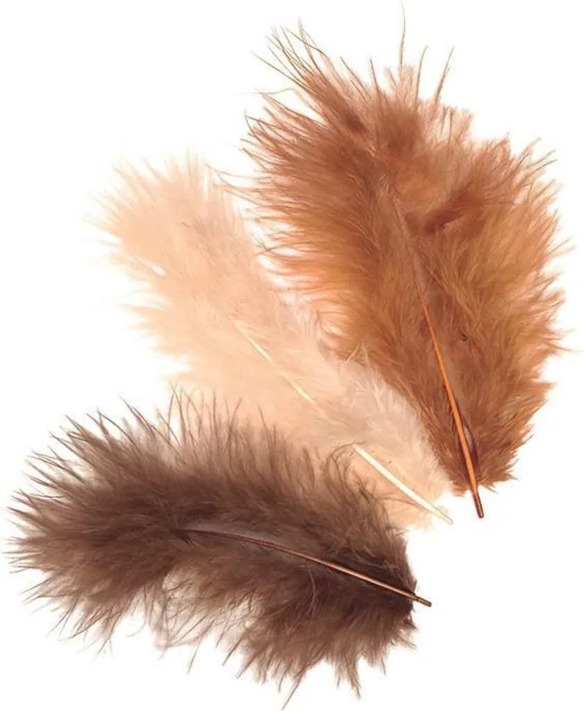 Plumes Marabout Brunes Knorr Prandell pour Finitions Soignées et Volume