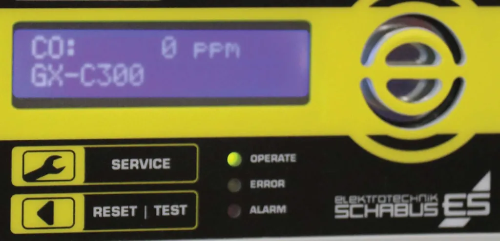 GX-C300P Détecteur de CO Pro avec écran LCD et alarme sonore 85 décibels